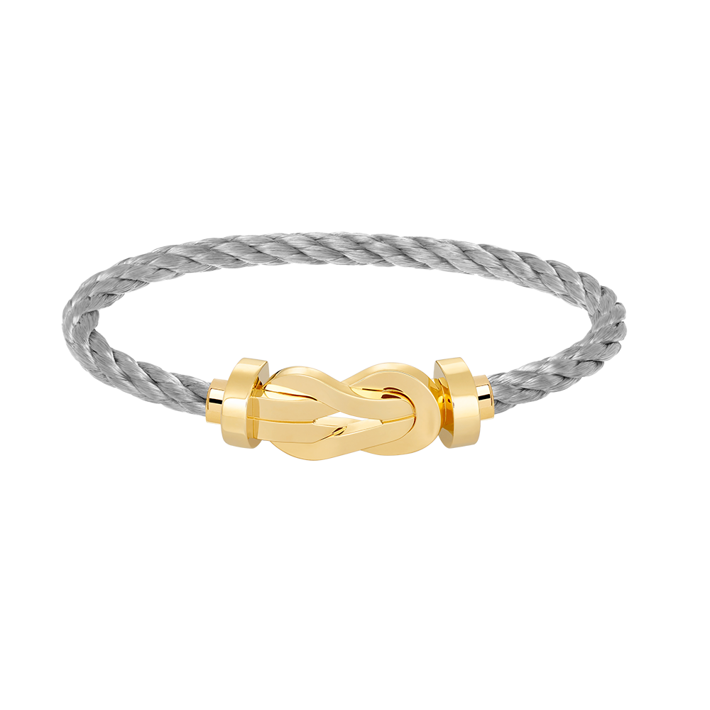 [KELA]LARGE 8-FIGURE BUCKLE BRACELET - GOLD