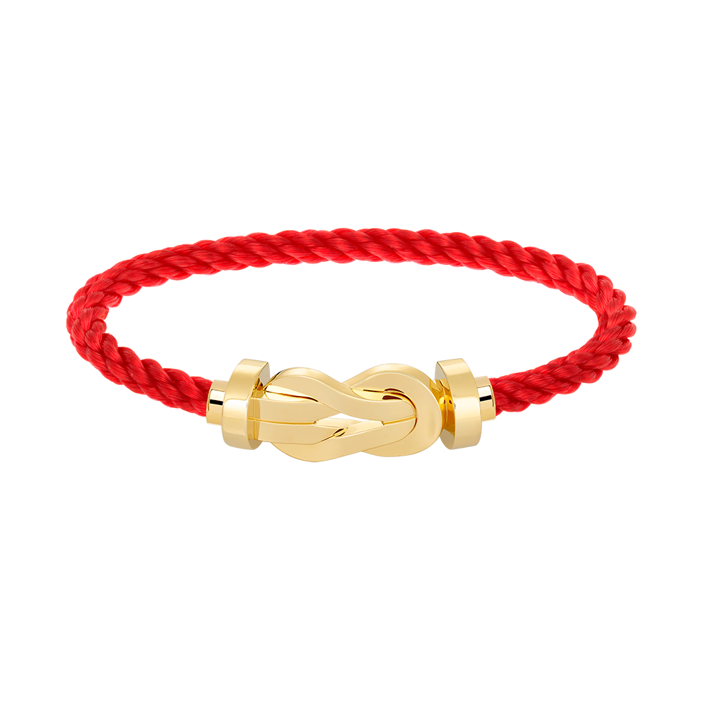 [KELA]LARGE 8-FIGURE BUCKLE BRACELET - GOLD