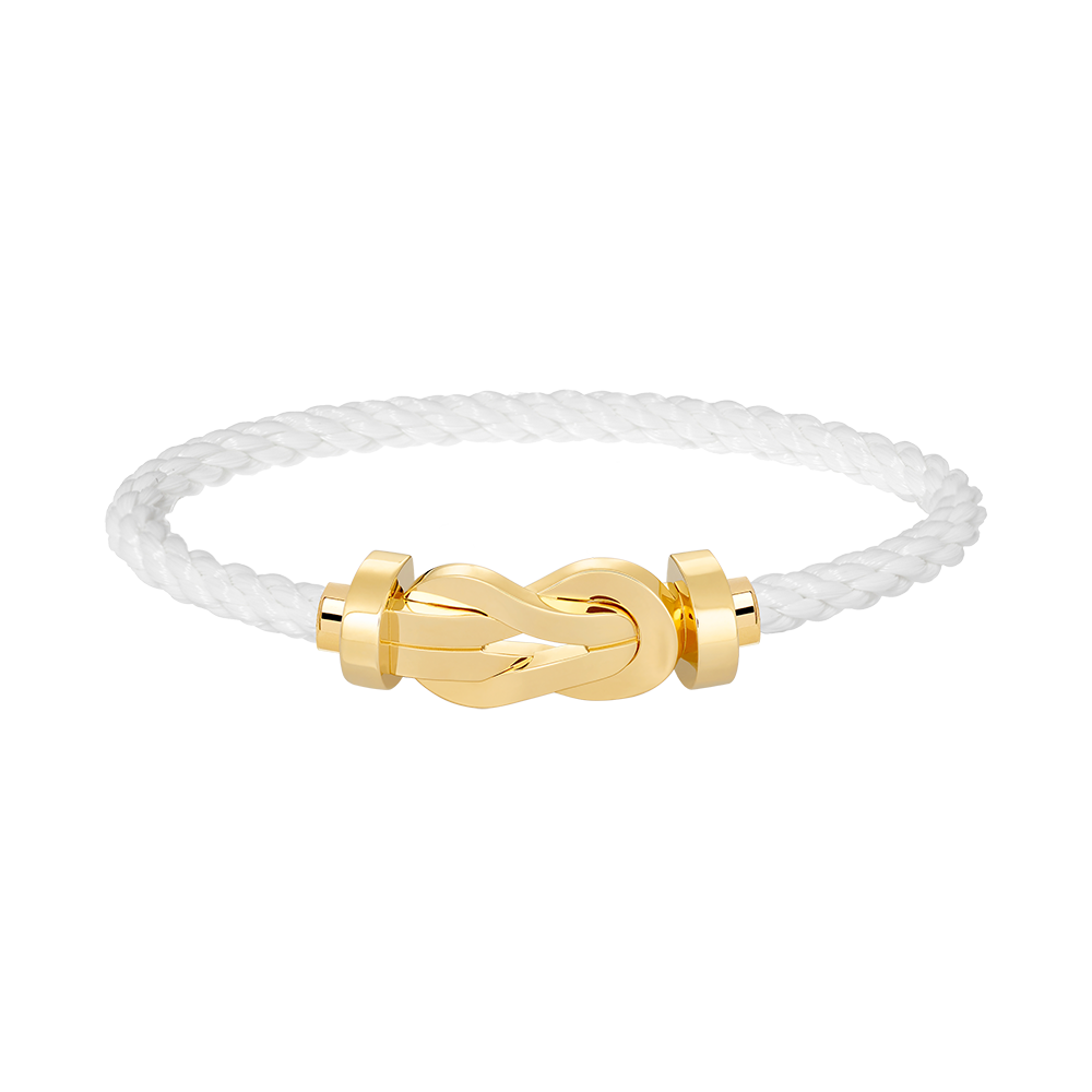 [KELA]LARGE 8-FIGURE BUCKLE BRACELET - GOLD