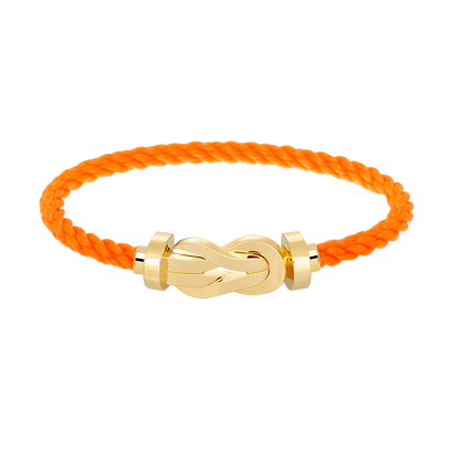 [KELA]LARGE 8-FIGURE BUCKLE BRACELET - GOLD
