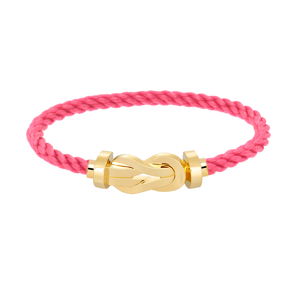 [KELA]LARGE 8-FIGURE BUCKLE BRACELET - GOLD