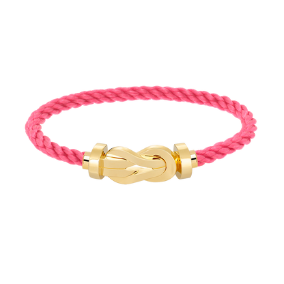 [KELA]LARGE 8-FIGURE BUCKLE BRACELET - GOLD