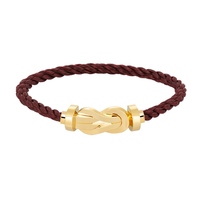 [KELA]LARGE 8-FIGURE BUCKLE BRACELET - GOLD