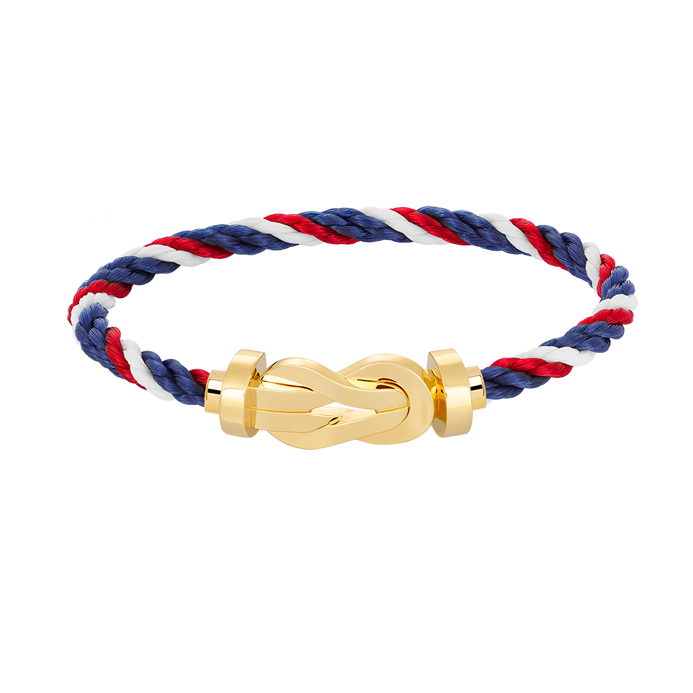 [KELA]LARGE 8-FIGURE BUCKLE BRACELET - GOLD