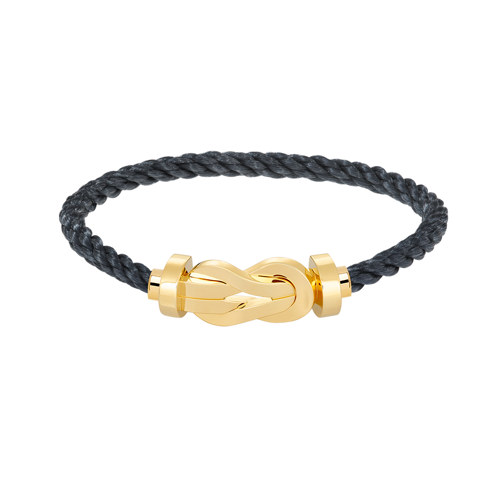 [KELA]LARGE 8-FIGURE BUCKLE BRACELET - GOLD