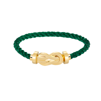 [KELA]LARGE 8-FIGURE BUCKLE BRACELET - GOLD