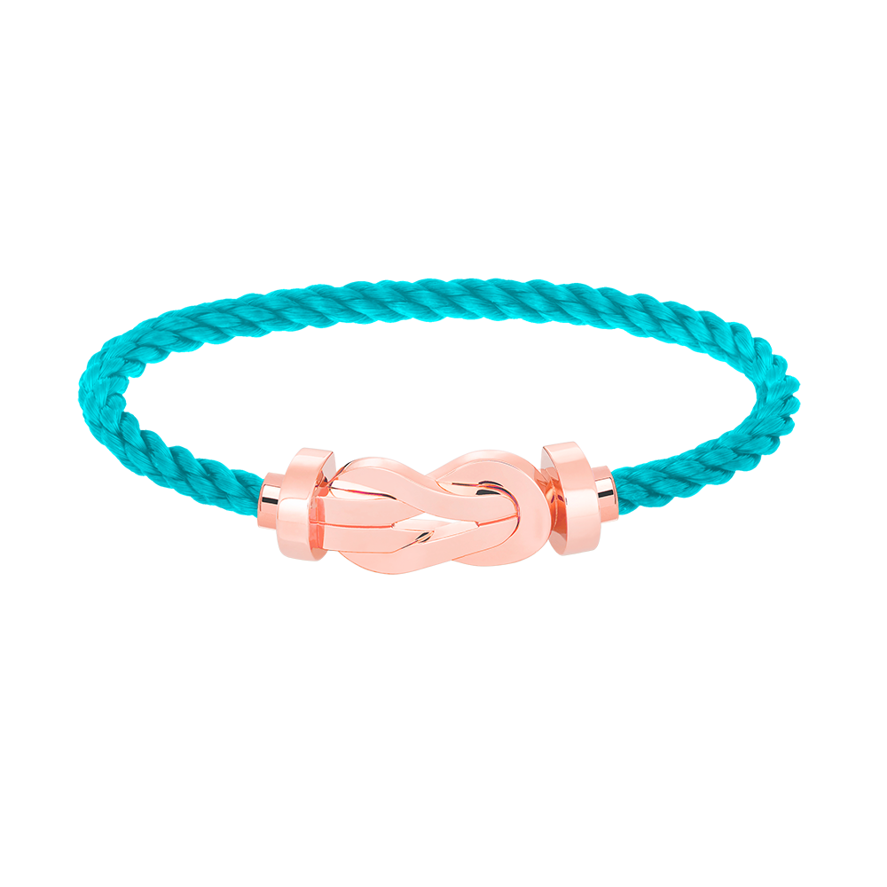 [KELA]LARGE 8-FIGURE BUCKLE BRACELET - ROSE GOLD