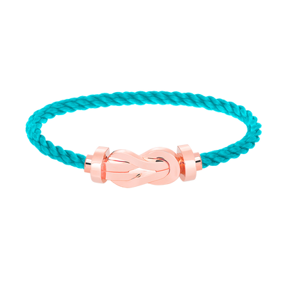 [KELA]LARGE 8-FIGURE BUCKLE BRACELET - ROSE GOLD