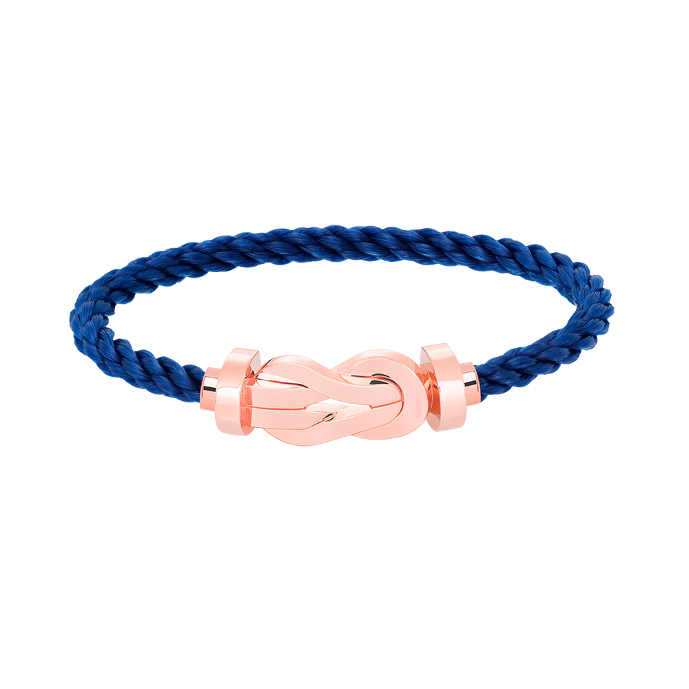 [KELA]LARGE 8-FIGURE BUCKLE BRACELET - ROSE GOLD