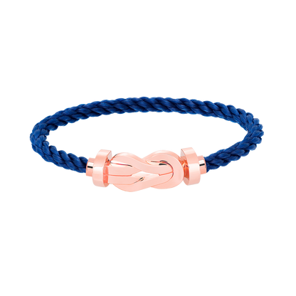 [KELA]LARGE 8-FIGURE BUCKLE BRACELET - ROSE GOLD