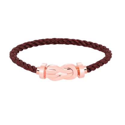 [KELA]LARGE 8-FIGURE BUCKLE BRACELET - ROSE GOLD