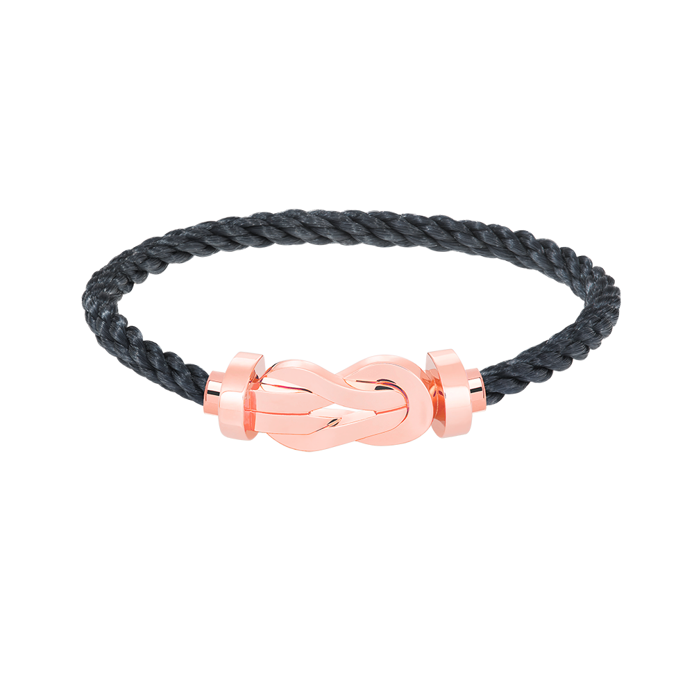 [KELA]LARGE 8-FIGURE BUCKLE BRACELET - ROSE GOLD
