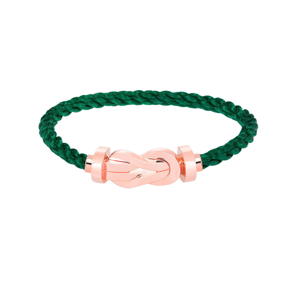 [KELA]LARGE 8-FIGURE BUCKLE BRACELET - ROSE GOLD