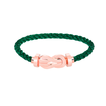 [KELA]LARGE 8-FIGURE BUCKLE BRACELET - ROSE GOLD
