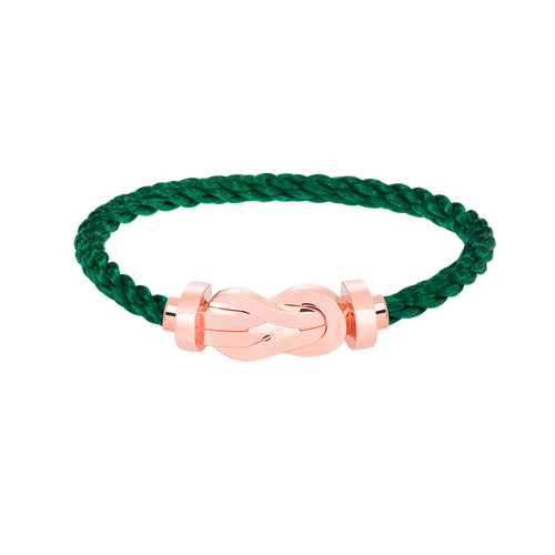 [KELA]LARGE 8-FIGURE BUCKLE BRACELET - ROSE GOLD