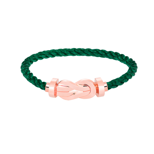 [KELA]LARGE 8-FIGURE BUCKLE BRACELET - ROSE GOLD