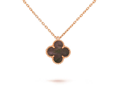 [KELA]9.5MM MINI CLOVER PENDANT NECKLACE COLLECTION