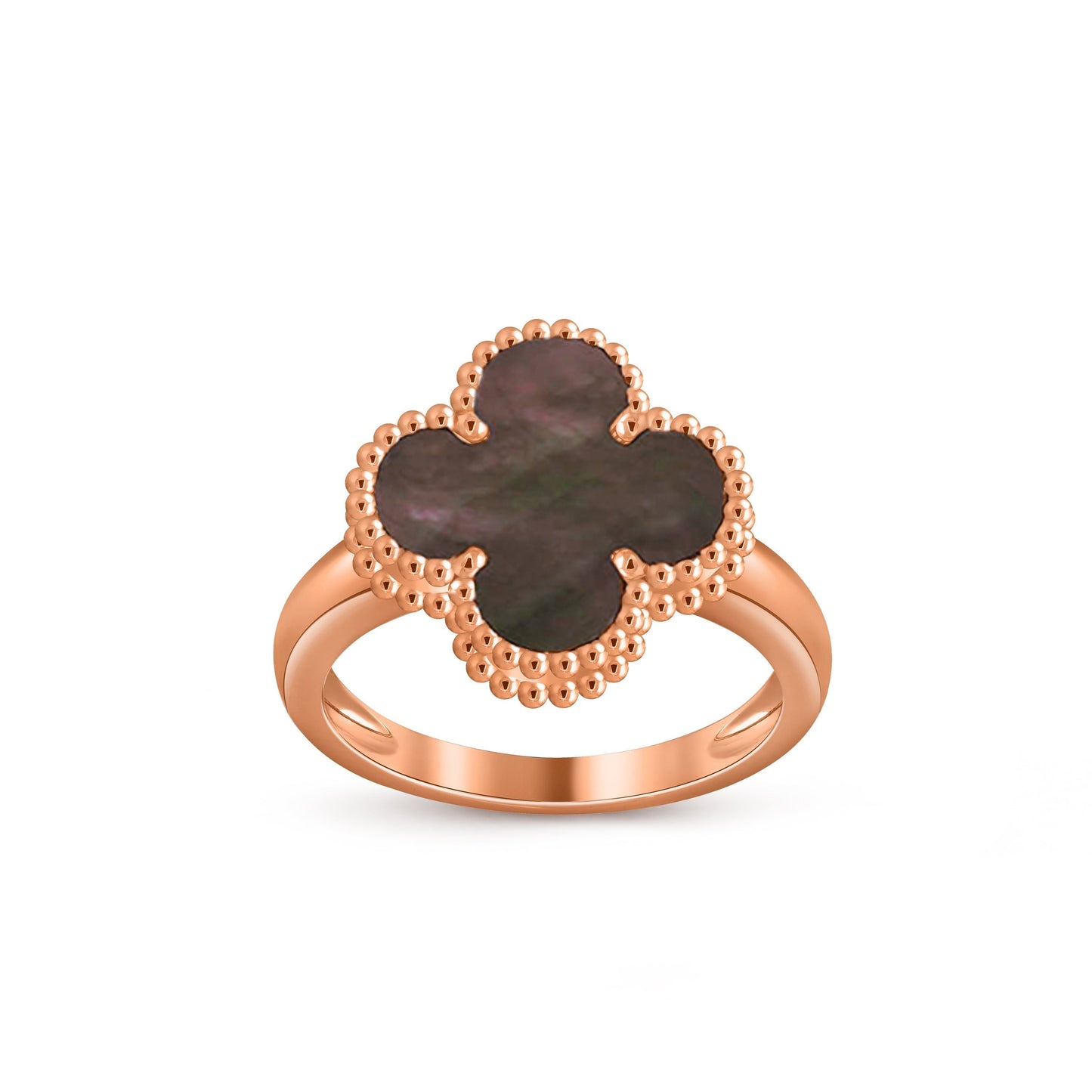 [KELA]LUCKY CLOVER VINTAGE ROSE GOLD RING COLLECTION