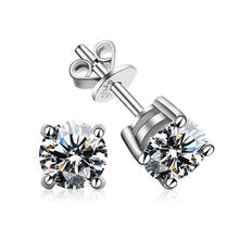 [KELA]FOUR-PRONG MOISSANITE EARRINGS