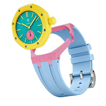 [KELA]Royal Oak Pop Exclusive Bioceramic Case & Silicone Strap Mix Color