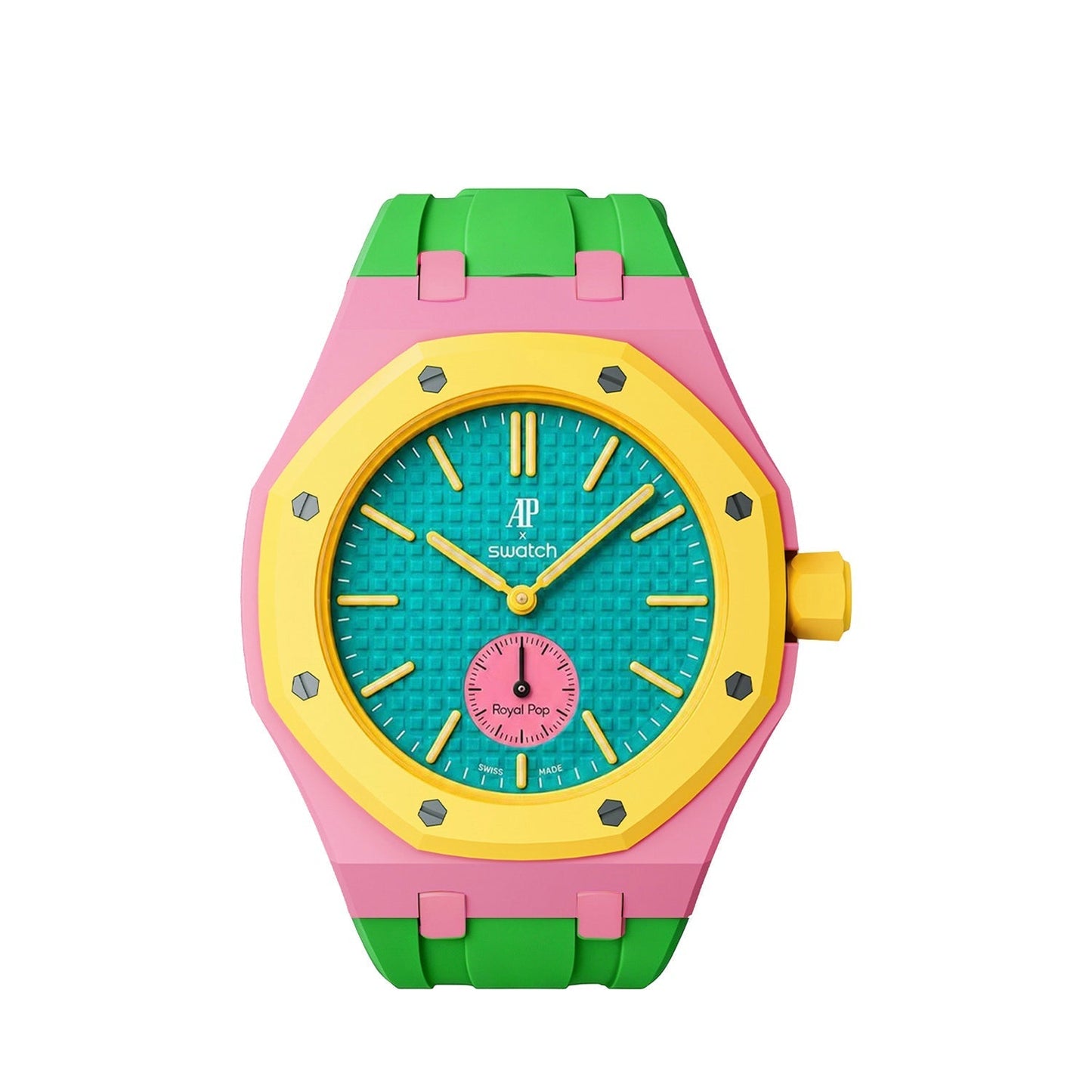 [KELA]Royal Oak Pop Exclusive Bioceramic Case & Silicone Strap Mix Color