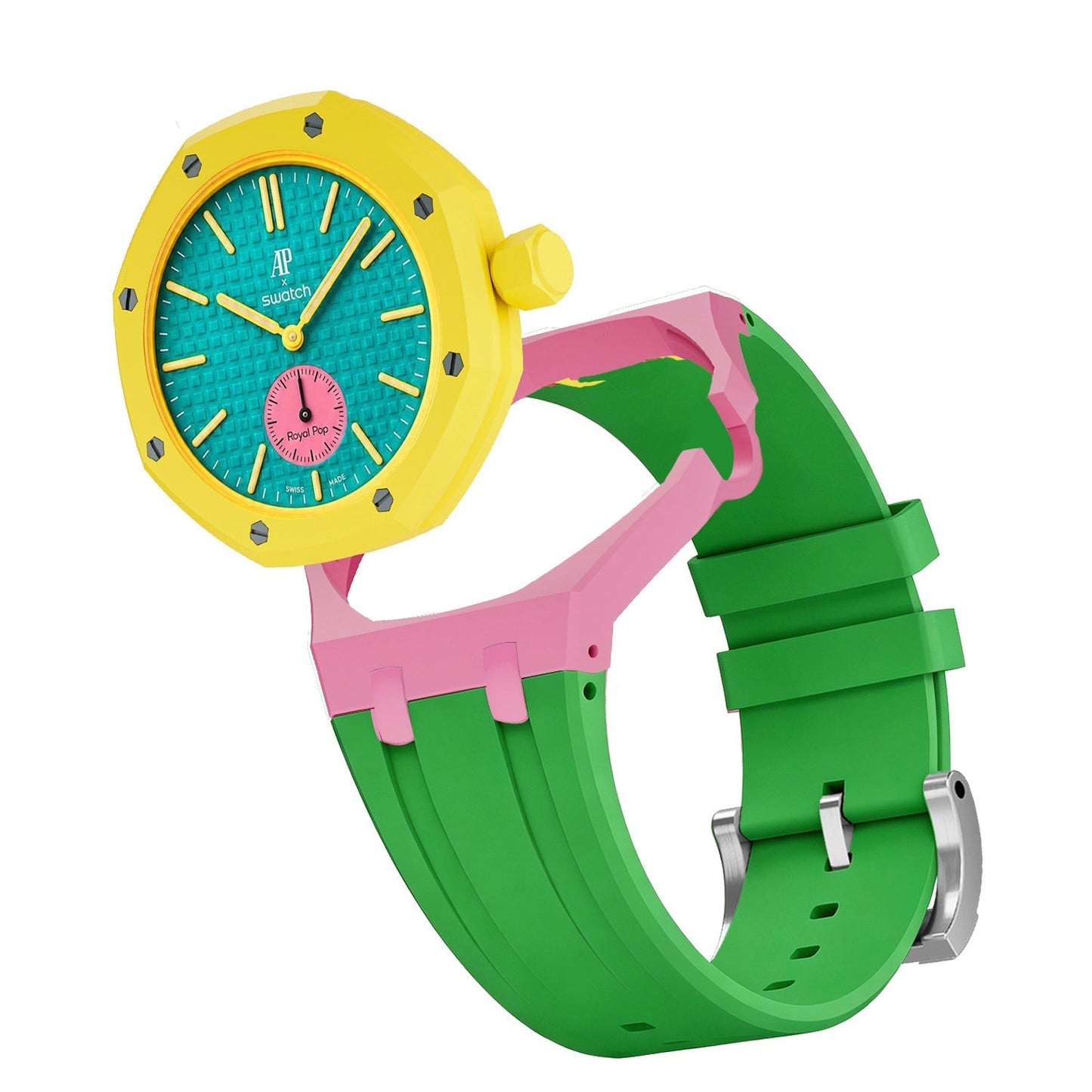 [KELA]Royal Oak Pop Exclusive Bioceramic Case & Silicone Strap Mix Color