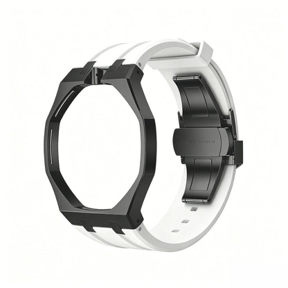 [KELA]OAK POP BLACK STEEL CASE & SILICONE STRAP