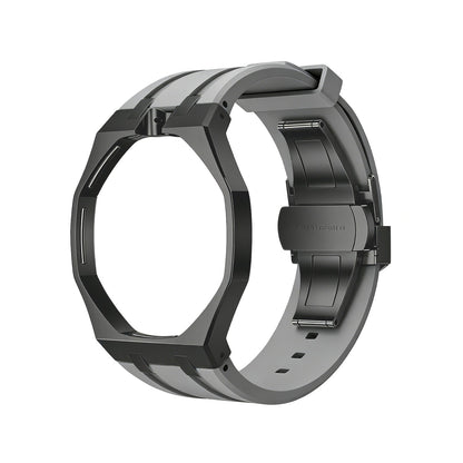 [KELA]OAK POP BLACK STEEL CASE & SILICONE STRAP