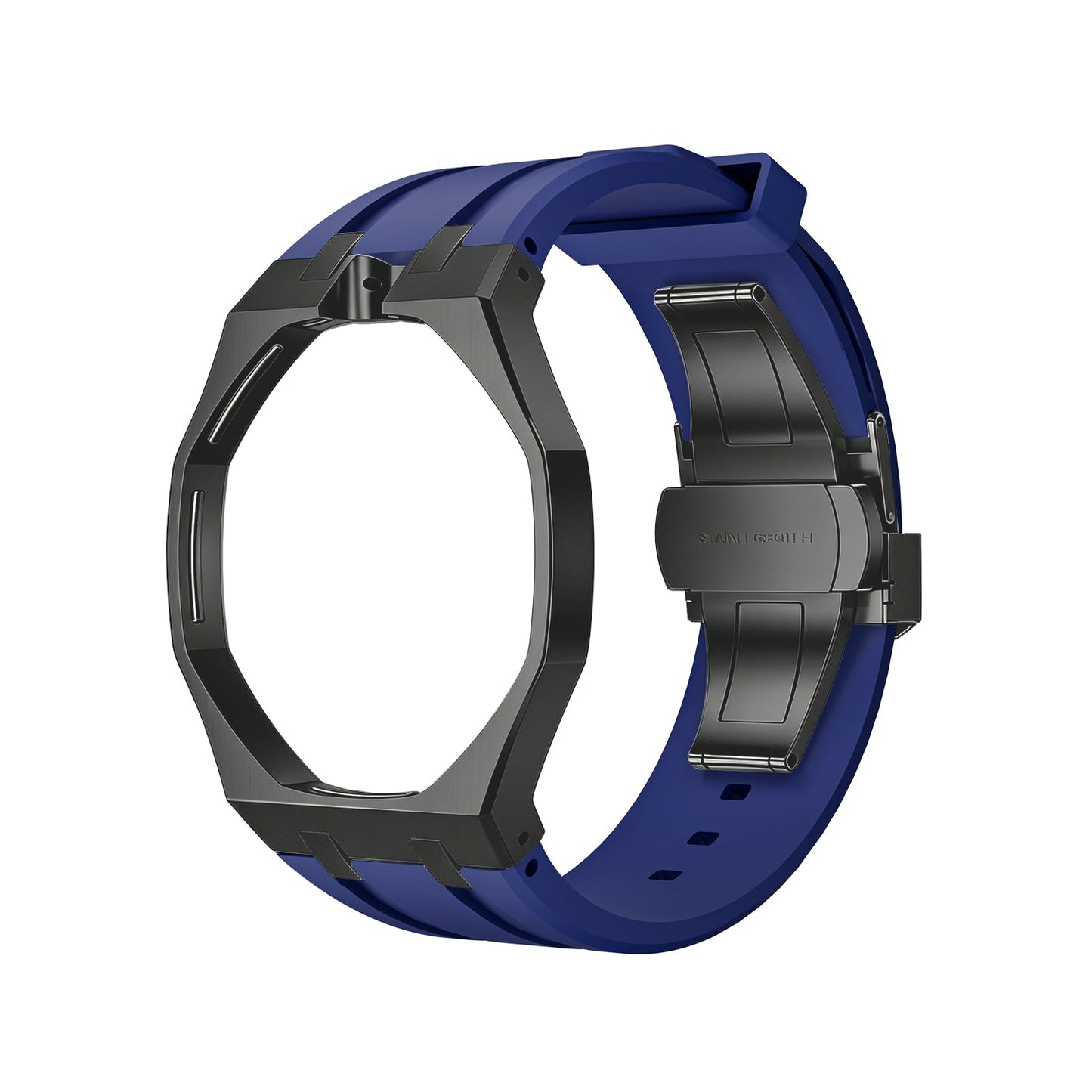 [KELA]OAK POP BLACK STEEL CASE & SILICONE STRAP