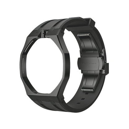 [KELA]OAK POP BLACK STEEL CASE & SILICONE STRAP