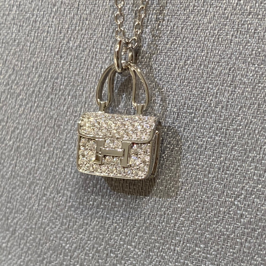 [KELA]CONSTANCE PEDANT DIAMOND NECKLACE