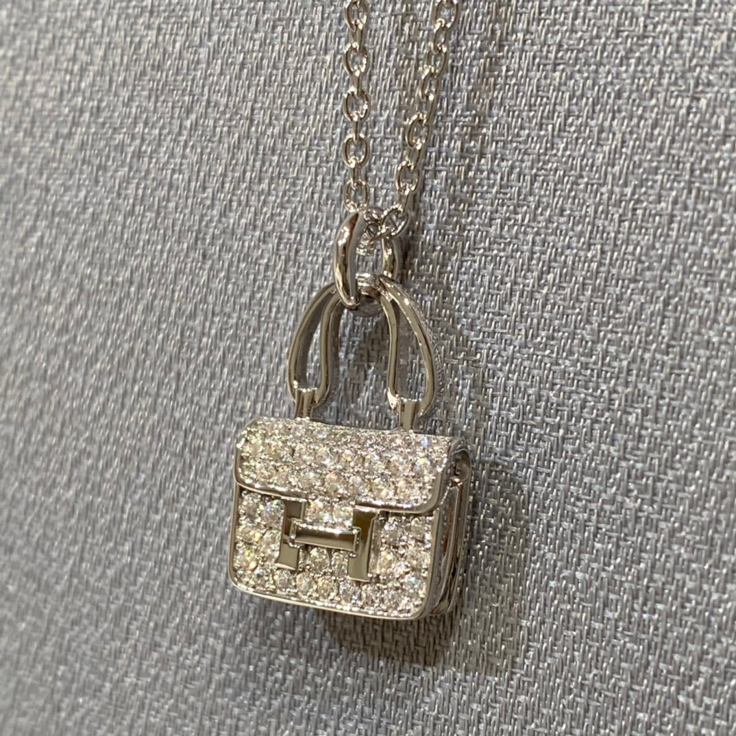 [KELA]CONSTANCE PEDANT DIAMOND NECKLACE