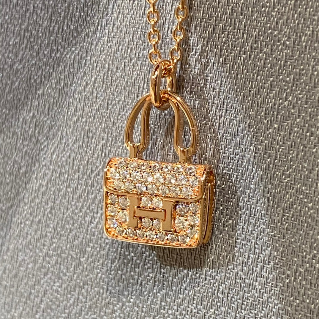 [KELA]CONSTANCE PEDANT DIAMOND NECKLACE