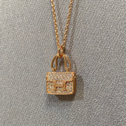 [KELA]CONSTANCE PEDANT DIAMOND NECKLACE