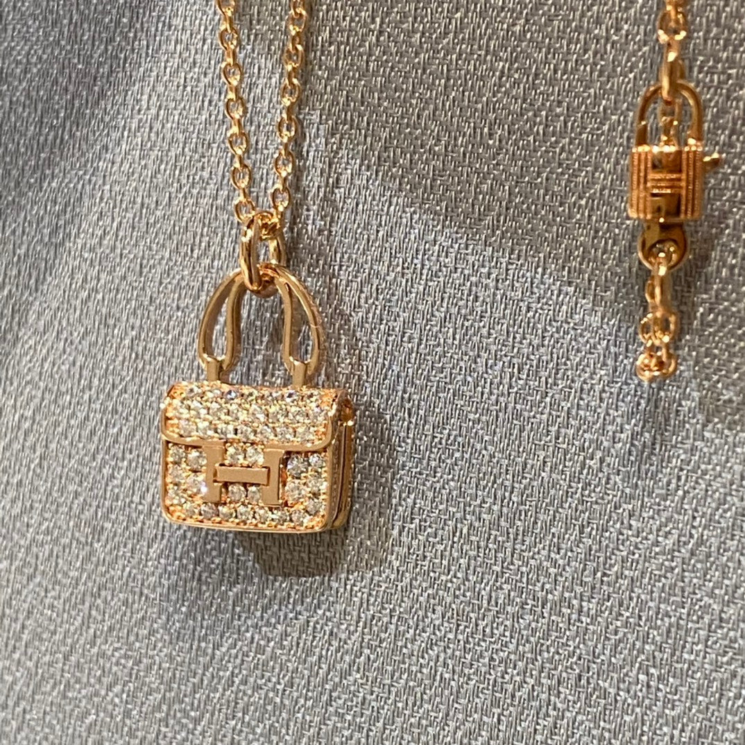 [KELA]CONSTANCE PEDANT DIAMOND NECKLACE