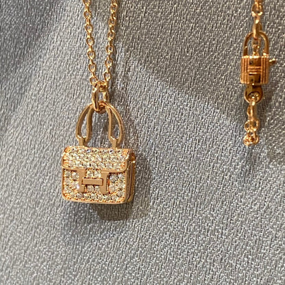 [KELA]CONSTANCE PEDANT DIAMOND NECKLACE