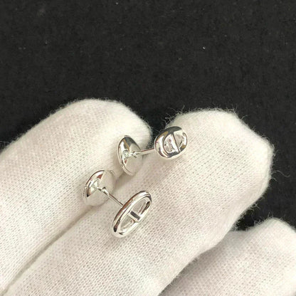 [KELA]CHAINE SMALL EARRINGS GOLD AND SILVER