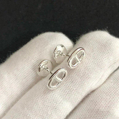 [KELA]CHAINE SMALL EARRINGS GOLD AND SILVER