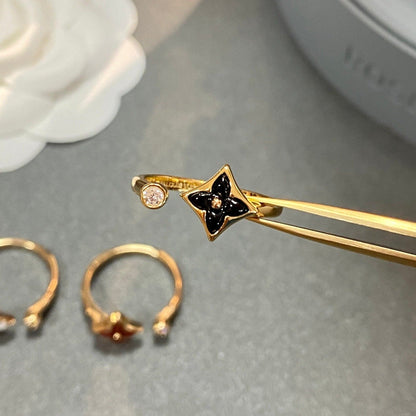 [KELA]STAR 1 DIAMOND OPEN RING
