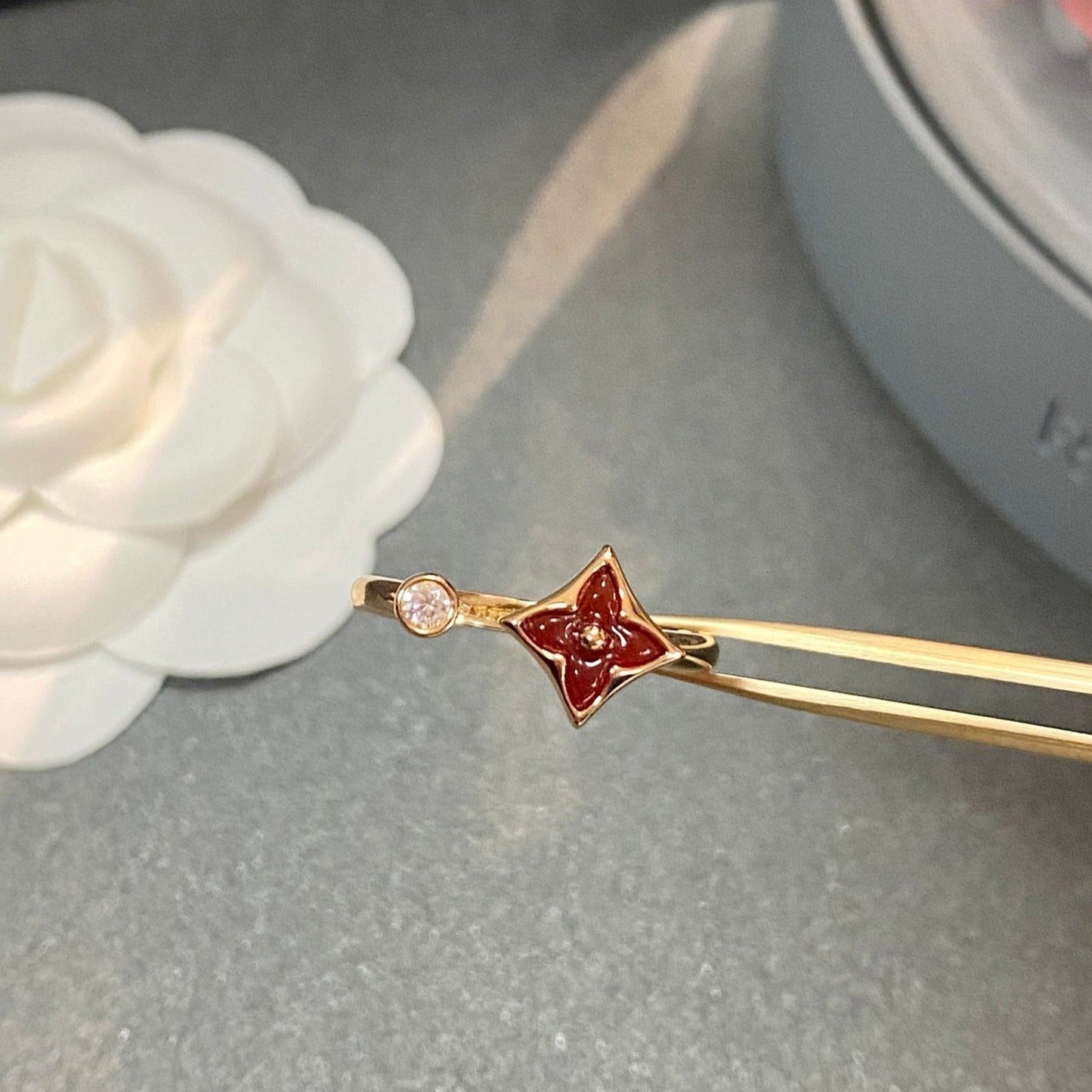 [KELA]STAR 1 DIAMOND OPEN RING