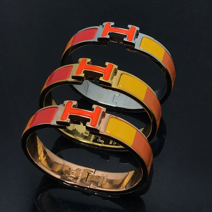 [KELA]H BRACELET ORANGE RAINBOW CERAMIC