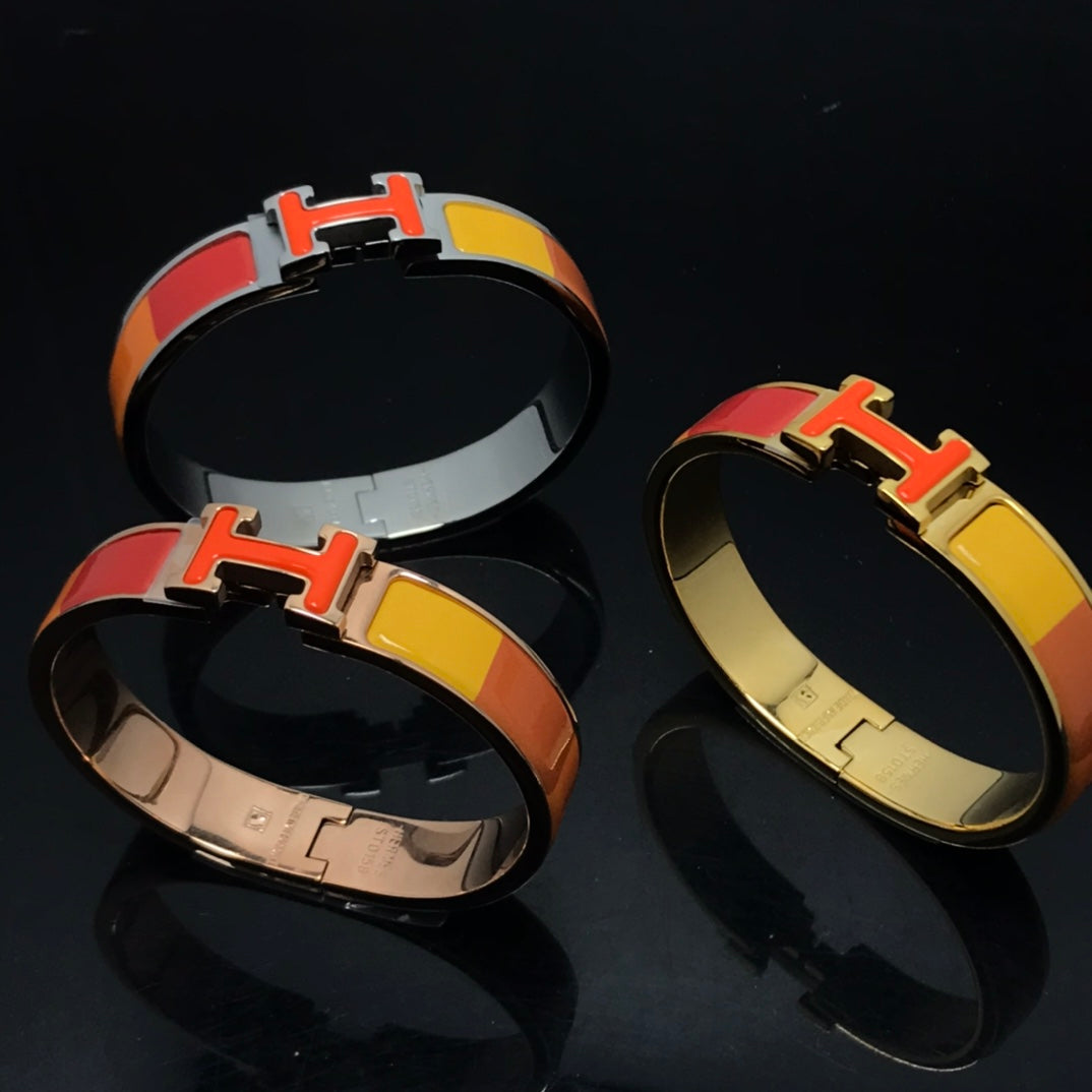 [KELA]H BRACELET ORANGE RAINBOW CERAMIC