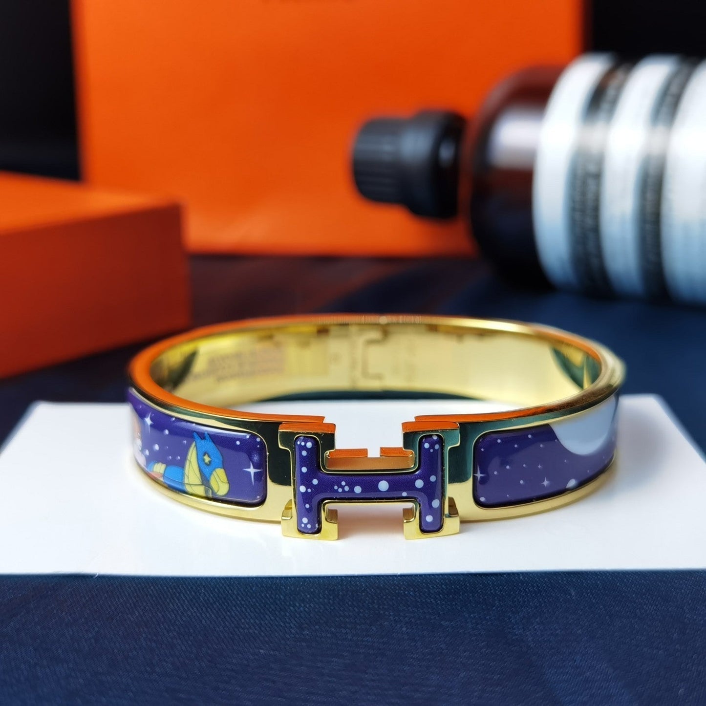 [KELA]H STAR AND MOON BRACELET 12MM