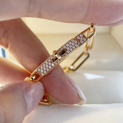 [KELA]CHAINE BRACELET SMALL MODEL DIAMOND