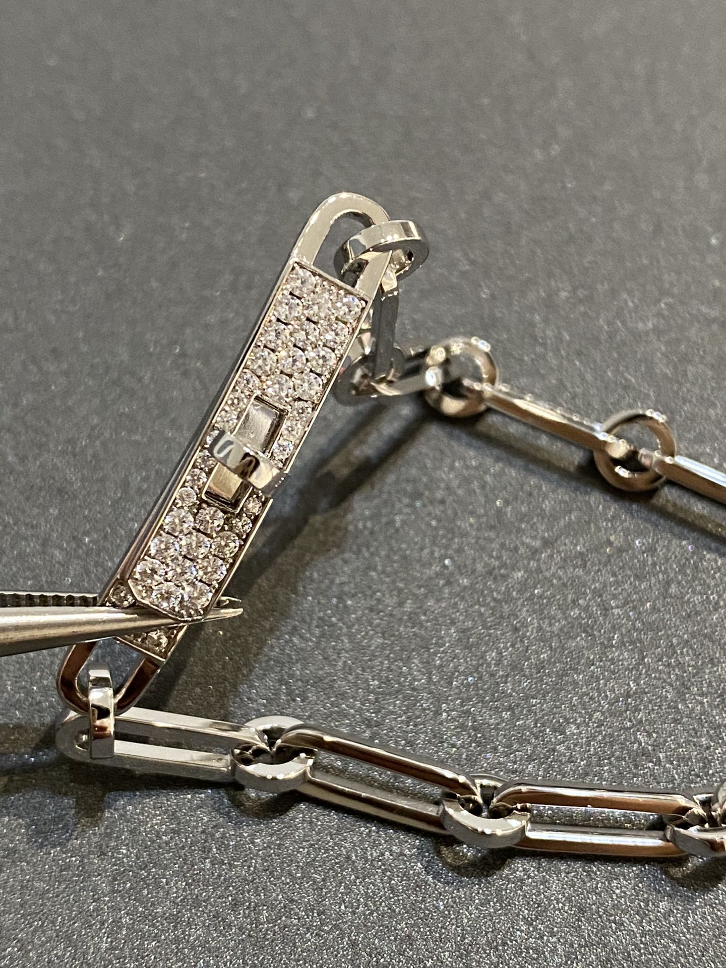 [KELA]CHAINE BRACELET SMALL MODEL DIAMOND