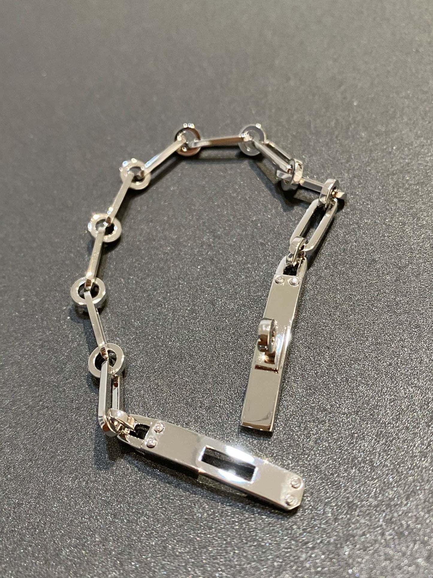 [KELA]CHAINE BRACELET SMALL MODEL DIAMOND