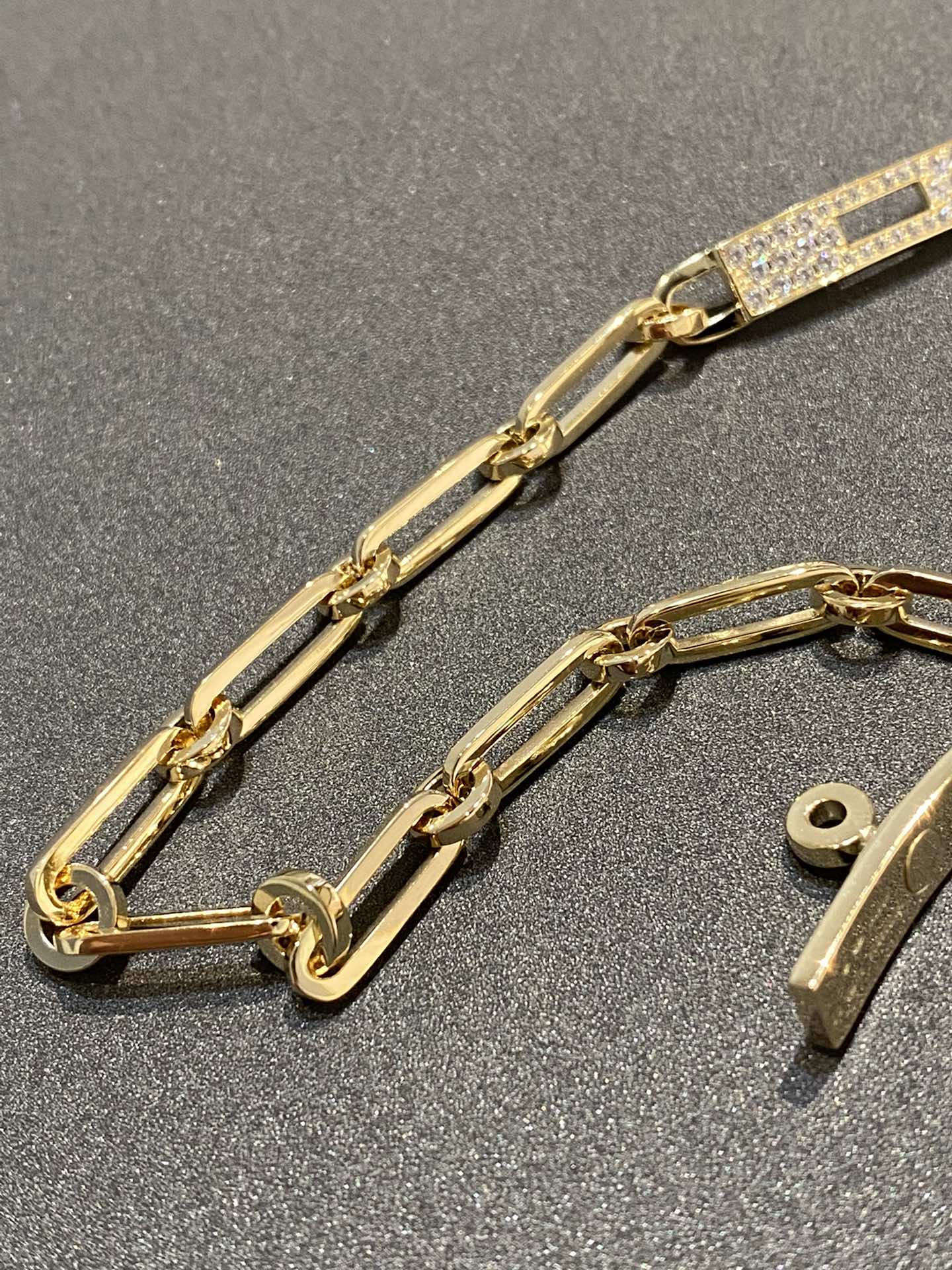 [KELA]CHAINE BRACELET SMALL MODEL DIAMOND