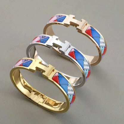 [KELA]H BRACELET DOTTED BORDER 12MM