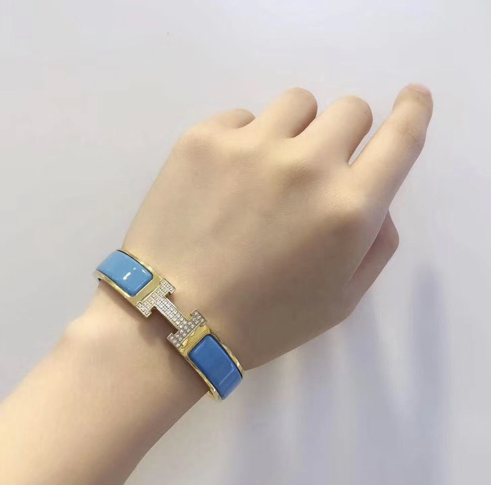 [KELA]H CLOUD BLUE BRACELET GOLD DIAMOND