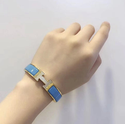 [KELA]H CLOUD BLUE BRACELET GOLD DIAMOND